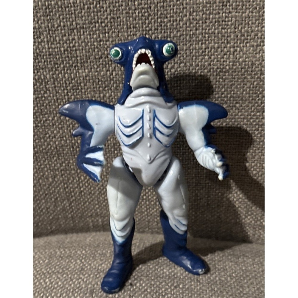 1994 Mighty Morphin Power Rangers Slippery Shark Action Figure Evil Space Aliens